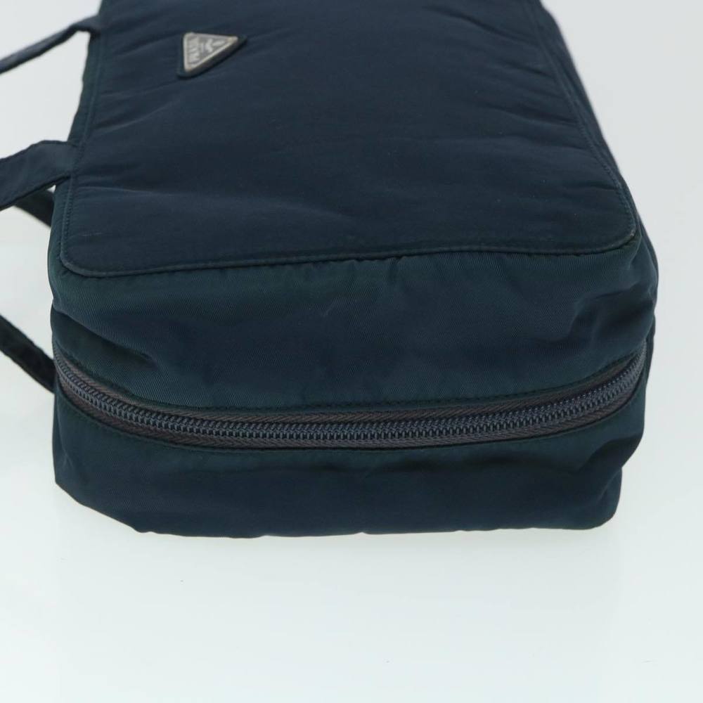 PRADA Hand Bag Nylon Navy Auth hk867 - Picture 3 of 16